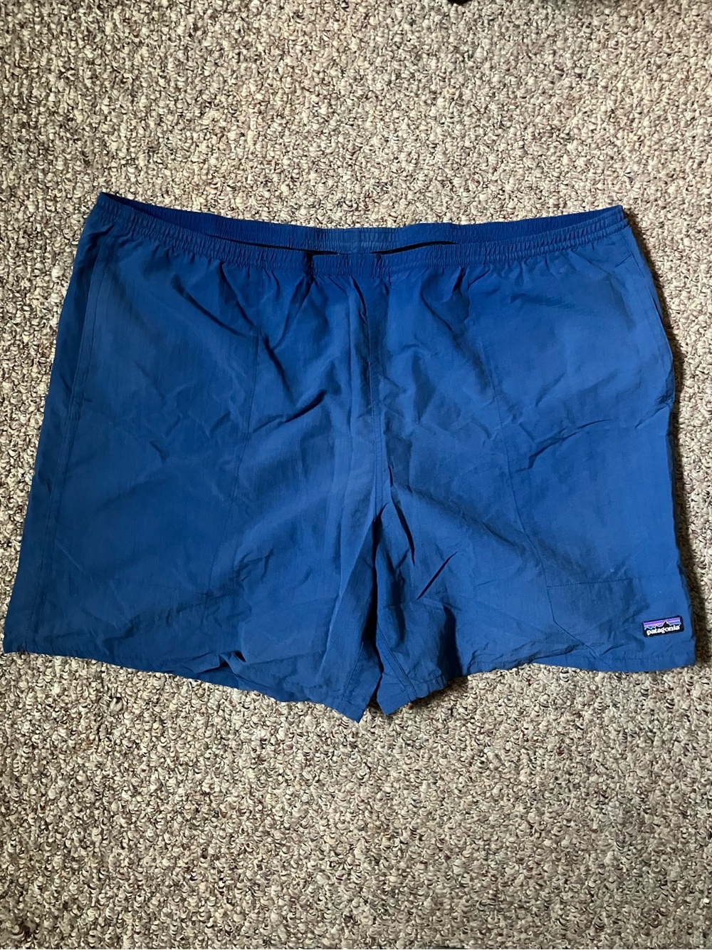 Patagonia Baggies Lined Swim Shorts Pocket Drawstring Mens XXL *READ Elastic Dry